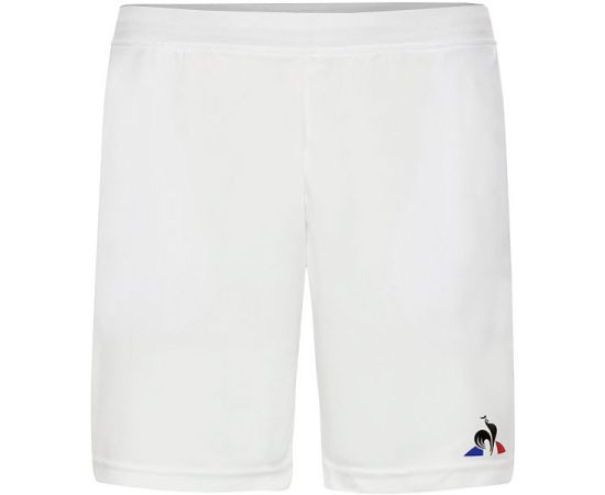 lacitesport.com - Le Coq Sportif N°2 Short de tennis Enfant, Couleur: Blanc, Taille: 6 ans