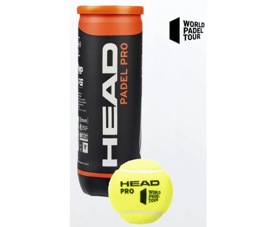 lacitesport.com - Head Padel Pro x 3 - Balles de Padel