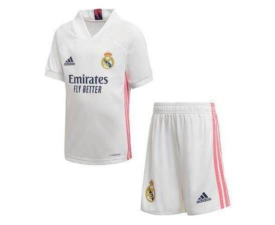 lacitesport.com - Adidas Real Madrid Domicile 20/21 - Minikit, Taille: 3/4 ans