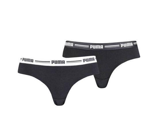 lacitesport.com - Puma Brazilian Briefs 2 Pack - Culottes, Couleur: Noir, Taille: XS